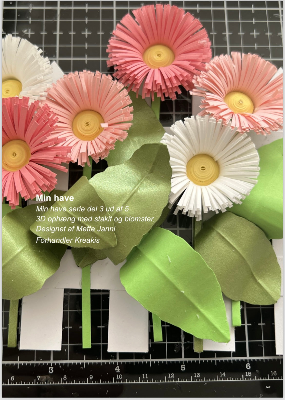 Quilling opskrift - Min have 3