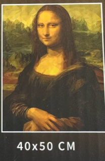 Diamond art - MonaLisa 40x50 cm
