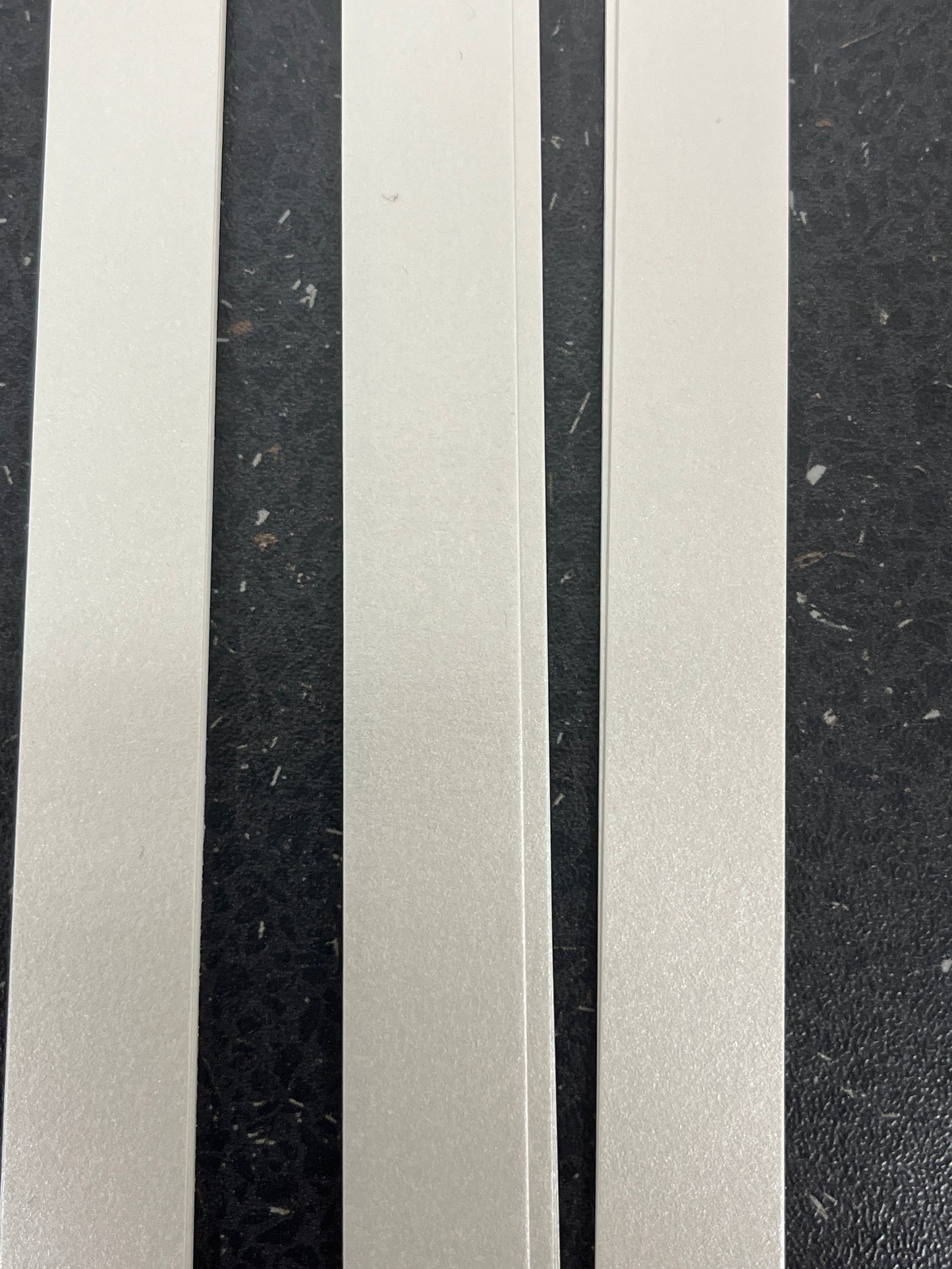 Quilling strimler – Hvid (Metallic)
