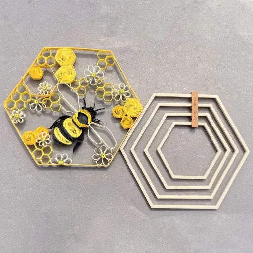 Sekskanter 4 størrelser