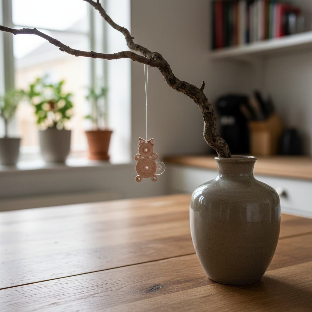 Quilling opskrift - Gris