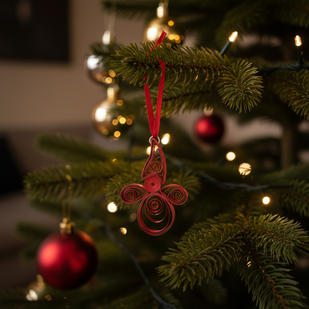 Quilling opskrift - Nisse