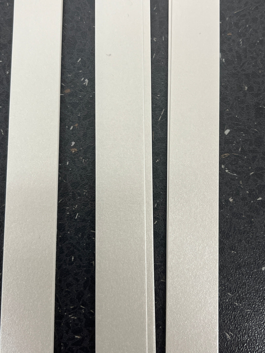 Quilling strimler – Hvid (Metallic)